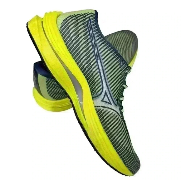 Mizuno Women’s Wave Rebellion Neo Lime Wave Rider 25 Running Shoe Size 8 - Picture 6 of 9